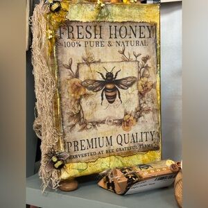 Handcrafted with‎ love farmhouse decor
